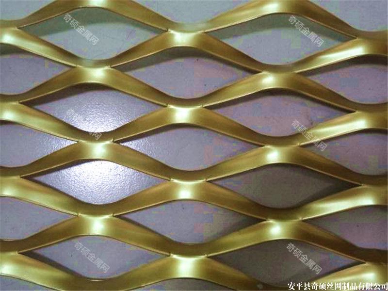 不锈钢板金色金属隔断户外墙壁金属丝网用途